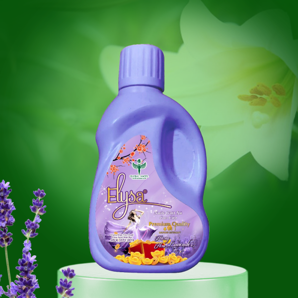 Nước giặt xả cao cấp Elysa 6in1 Hương Lavender 150ml