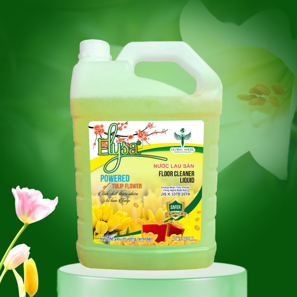 Nước lau sàn ELYSA 3600ml Hương Tulip