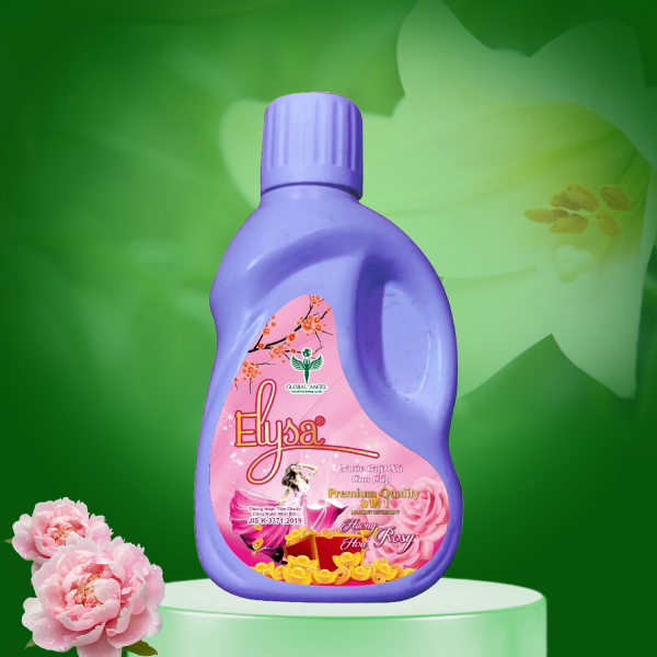 Nước giặt xả cao cấp Elysa 6in1 Hương Rosy 150ml