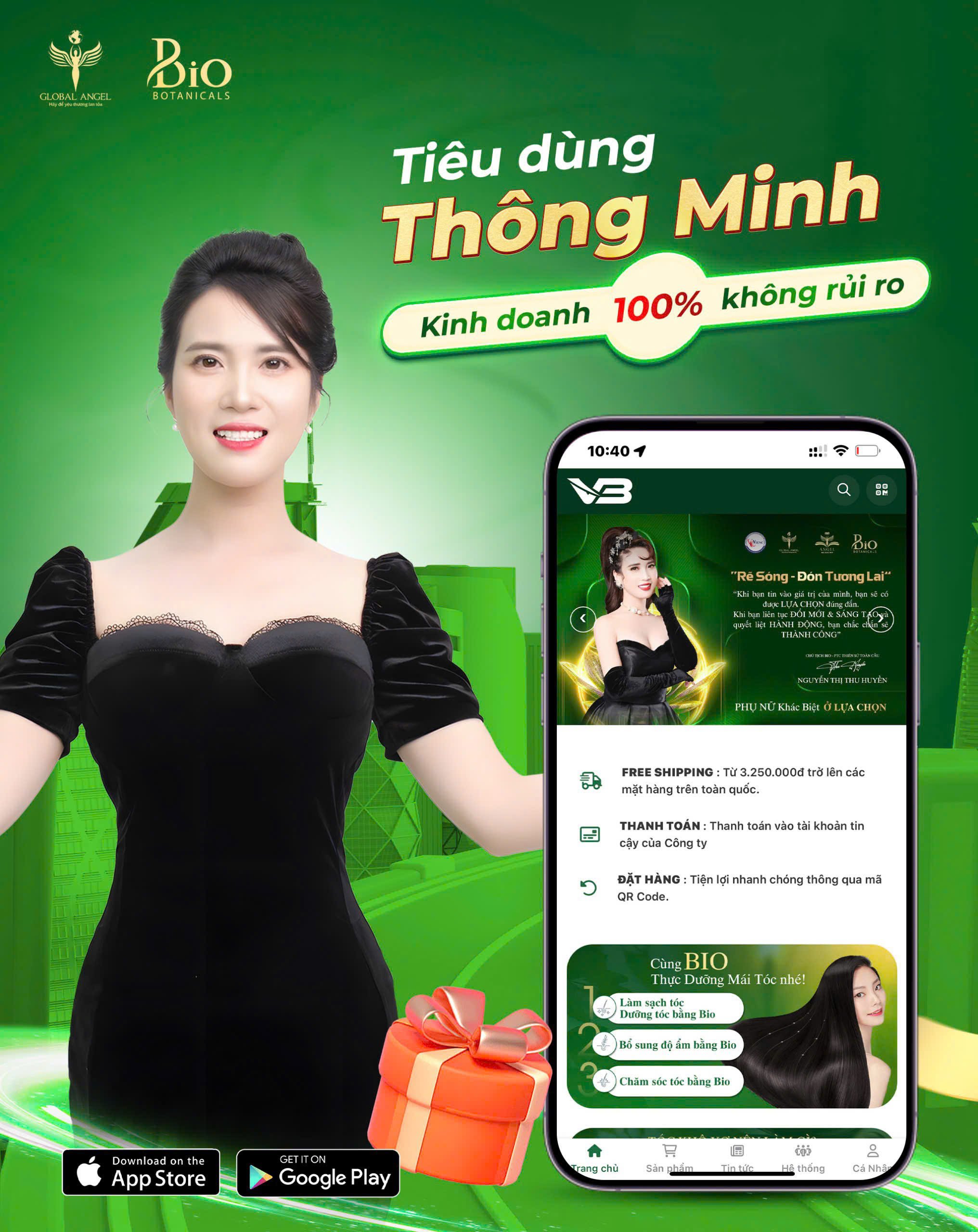  Angel Global - Bio Green - 2 nền tảng công nghệ số của Thiên Sứ - không chỉ là một ứng dụng, mà còn là một cộng đồng.