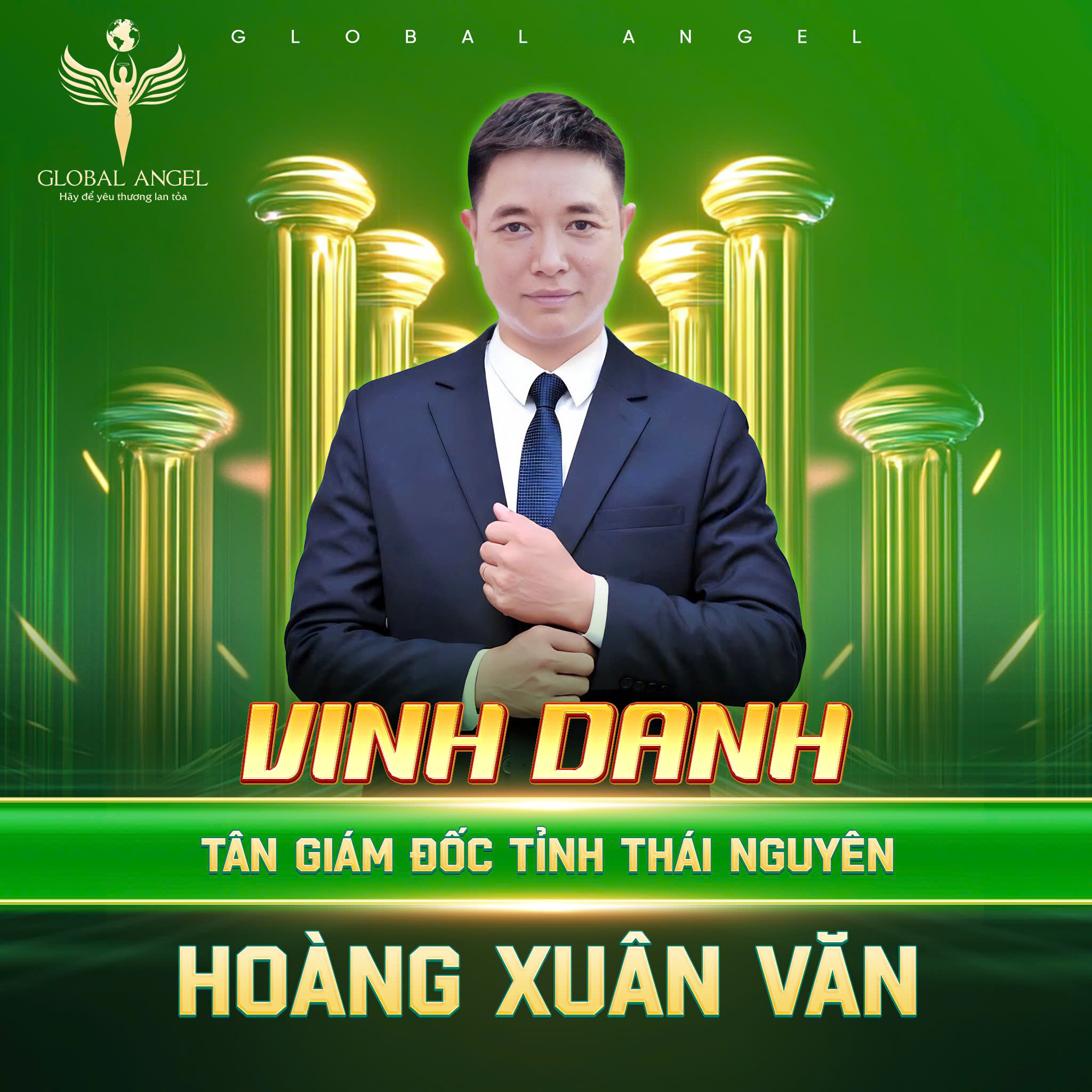  CHÚC MỪNG TÂN GIÁM ĐỐC TỈNH THÁI NGUYÊN - HOÀNG XUÂN VĂN 